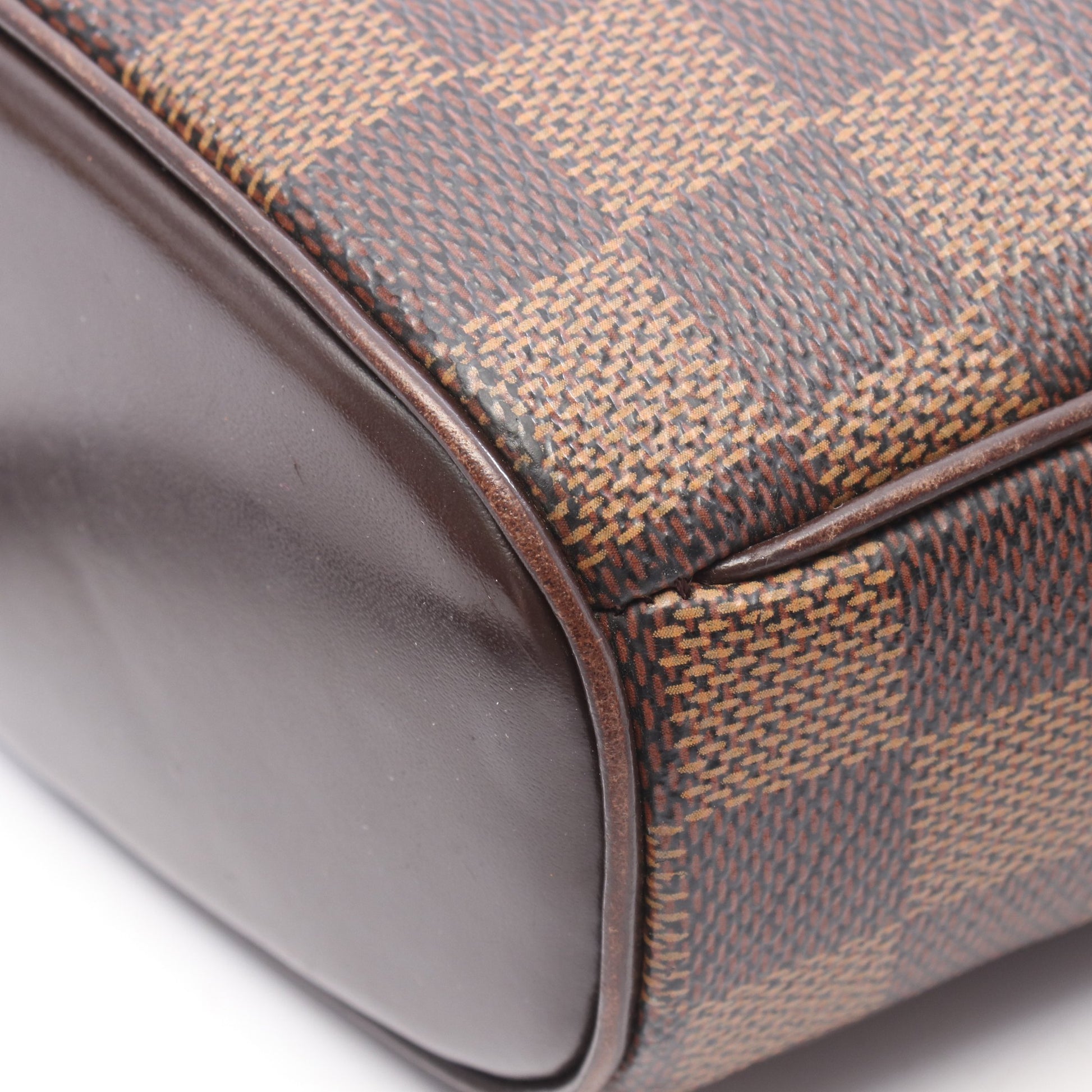 イパネマPM ダミエエベヌ ショルダーバッグ PVC レザー ブラウン ルイヴィトン バッグ LOUIS VUITTON