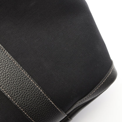 ガーデンパーティPM ハンドバッグ トートバッグ トワルオフィシエ ネゴンダ ブラック シルバー金具 □J刻印 エルメス