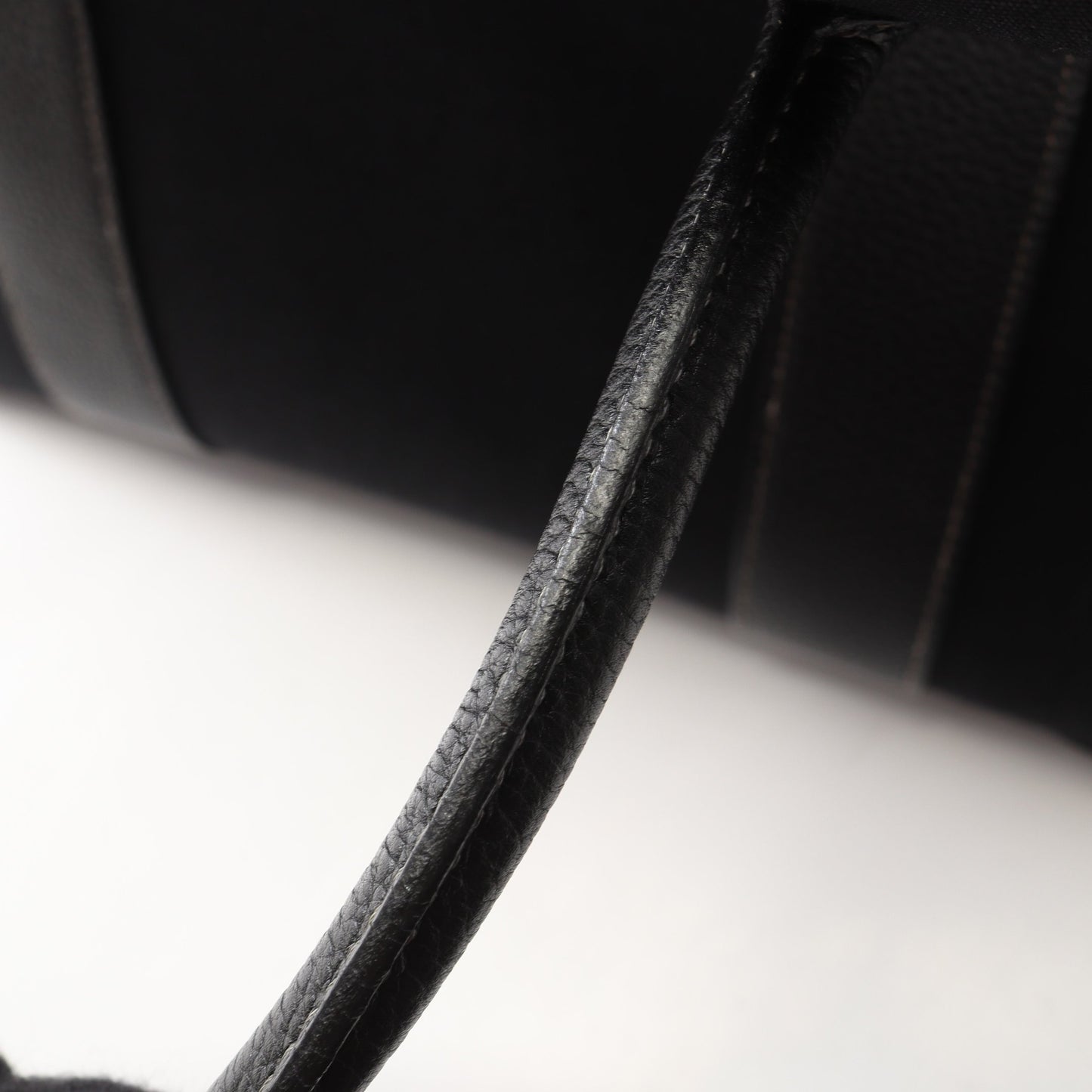 ガーデンパーティPM ハンドバッグ トートバッグ トワルオフィシエ ネゴンダ ブラック シルバー金具 □J刻印 エルメス