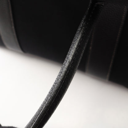ガーデンパーティPM ハンドバッグ トートバッグ トワルオフィシエ ネゴンダ ブラック シルバー金具 □J刻印 エルメス