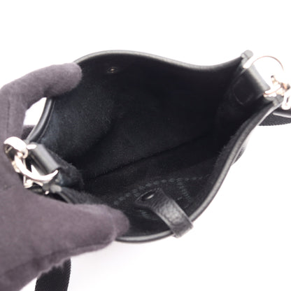 エヴリンアマゾンTPM ショルダーバッグ トリヨンクレマンス ブラック シルバー金具 B刻印 エルメス