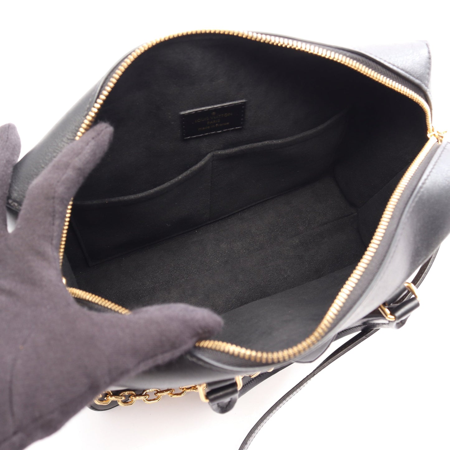 シティ マル モノグラムリバース 2WAY ハンドバッグ PVC レザー ブラウン ブラック ルイヴィトン バッグ LOUIS VUITTON