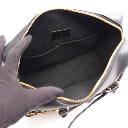 シティ マル モノグラムリバース 2WAY ハンドバッグ PVC レザー ブラウン ブラック ルイヴィトン バッグ LOUIS VUITTON