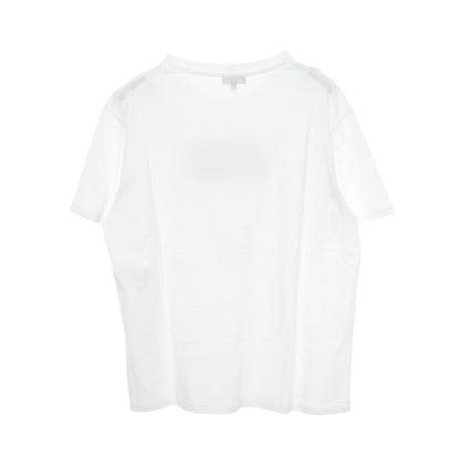 ココマーク ラインストーン 半袖Tシャツ コットン ホワイト シャネル