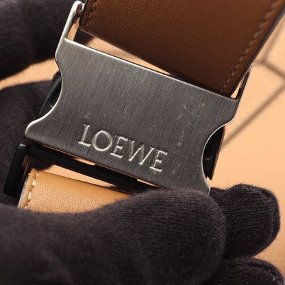 パズル バムバッグ スモール ボディバッグ ウエストバッグ レザー ベージュ ロエベ バッグ LOEWE