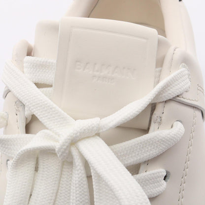 ローカットスニーカー レザー ホワイト バルマン シューズ BALMAIN