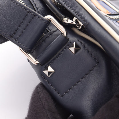 ショルダーバッグ レザー ネイビー マルチカラー ヴァレンティノガラヴァーニ バッグ VALENTINO GARAVANI