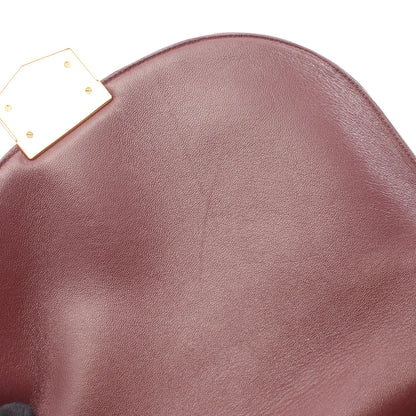 トロッター ショルダーバッグ レザー ブラウン セリーヌ バッグ CELINE