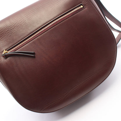 トロッター ショルダーバッグ レザー ブラウン セリーヌ バッグ CELINE