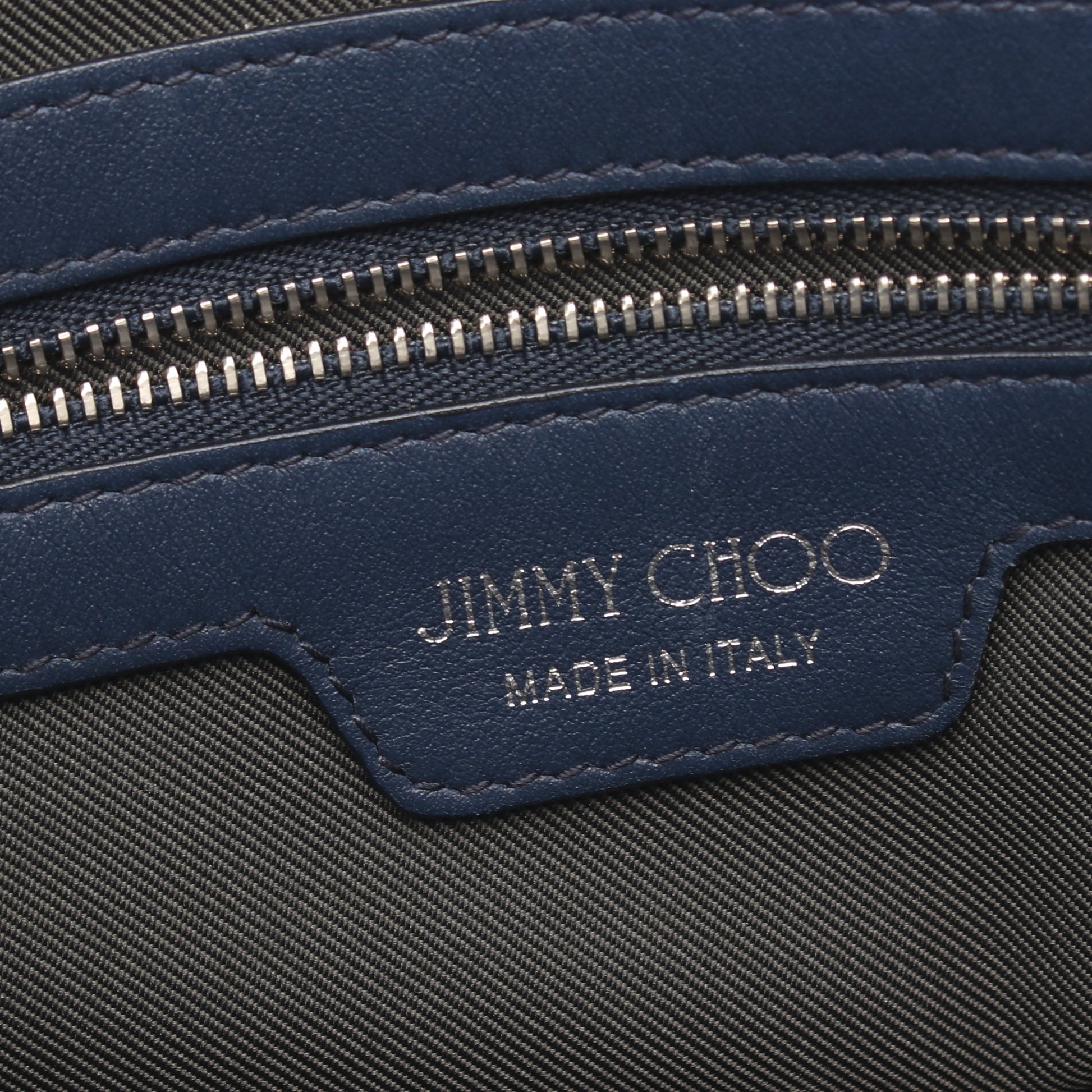 SOFIA N/S ソフィア スタースタッズ 2WAY ハンドバッグ トートバッグ レザー ネイビー ジミーチュウ バッグ JIMMY CHOO
