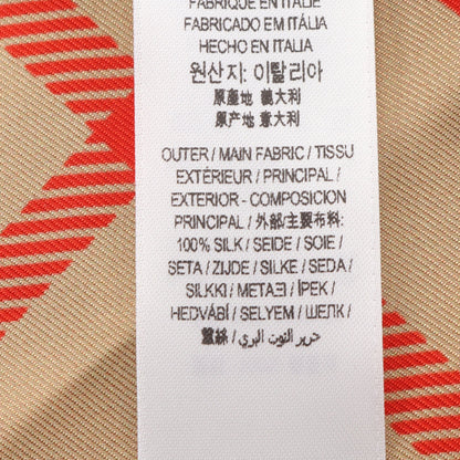 Skinny Check Silk Scarf スカーフ シルク ベージュ ブラック レッド バーバリー