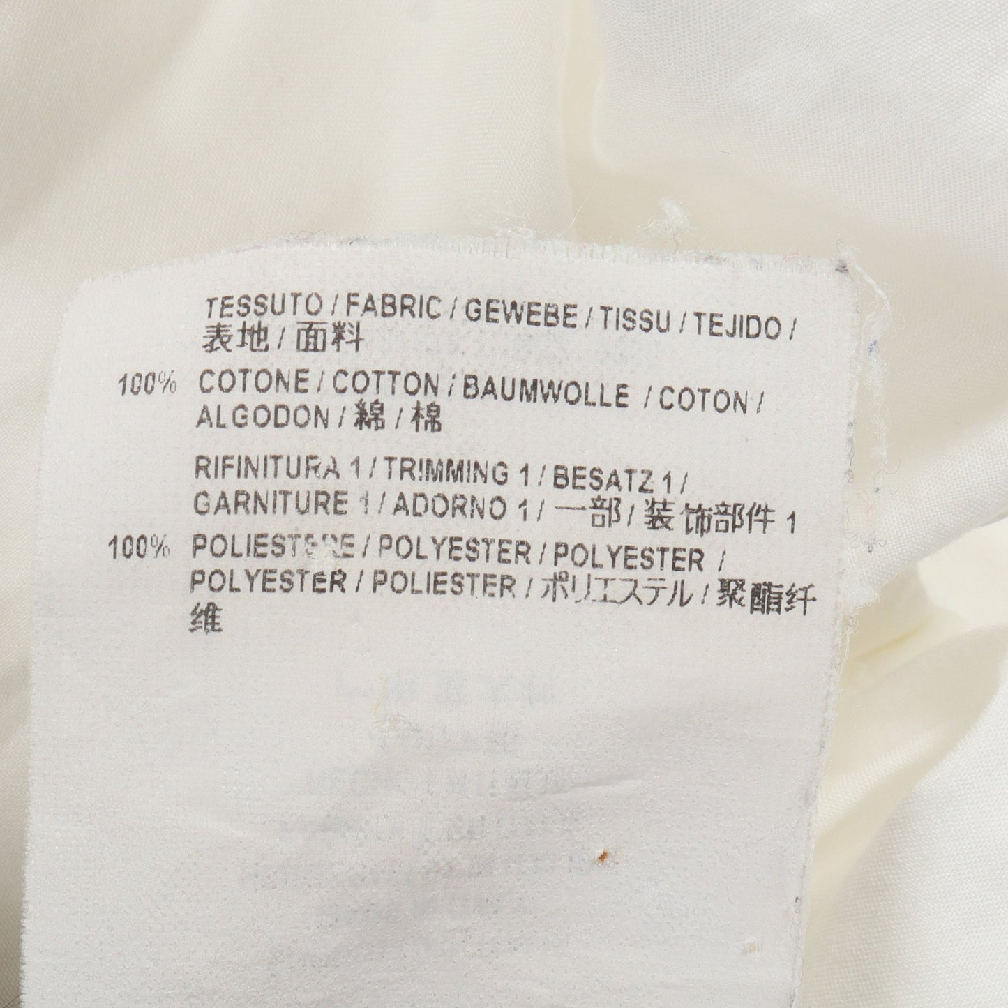 スウィングカラー シャツ コットン ホワイト バレンシアガ トップス BALENCIAGA