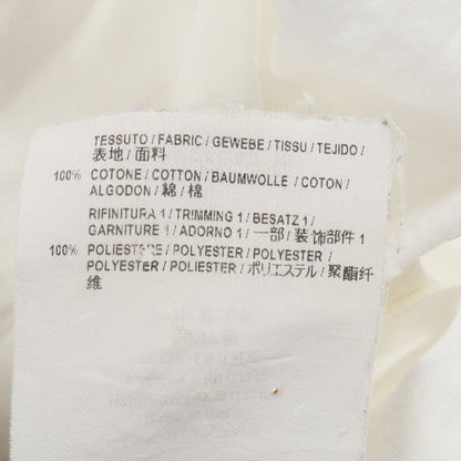 スウィングカラー シャツ コットン ホワイト バレンシアガ トップス BALENCIAGA
