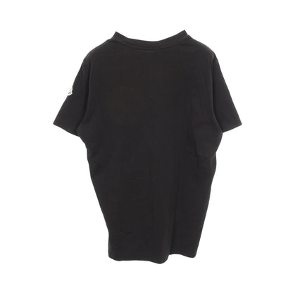 ロゴワッペン 半袖Tシャツ コットン ブラック モンクレール