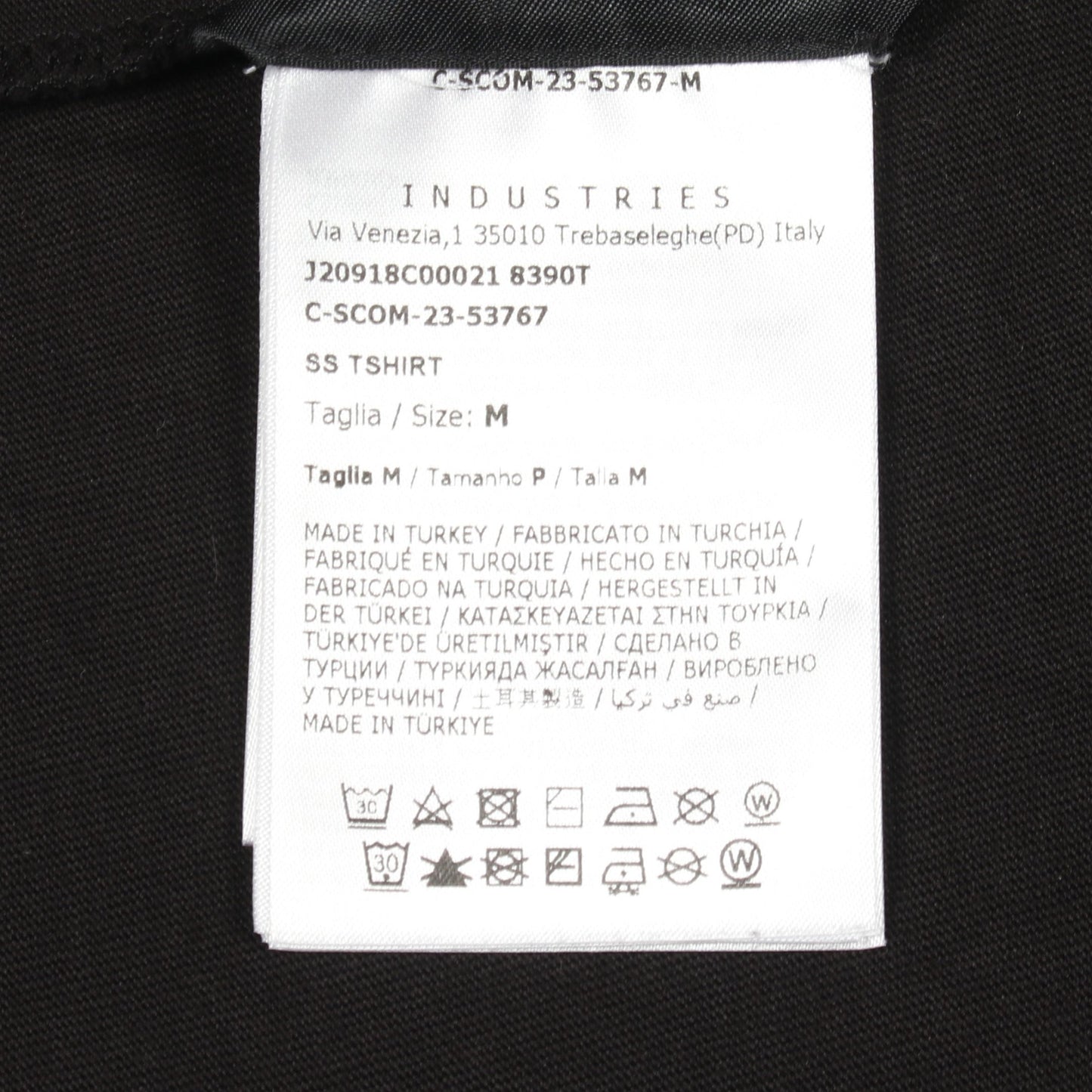 ロゴワッペン 半袖Tシャツ コットン ブラック モンクレール
