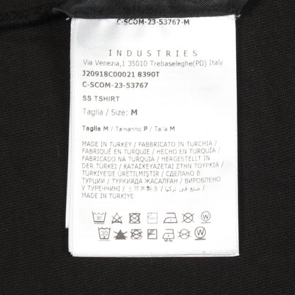 ロゴワッペン 半袖Tシャツ コットン ブラック モンクレール