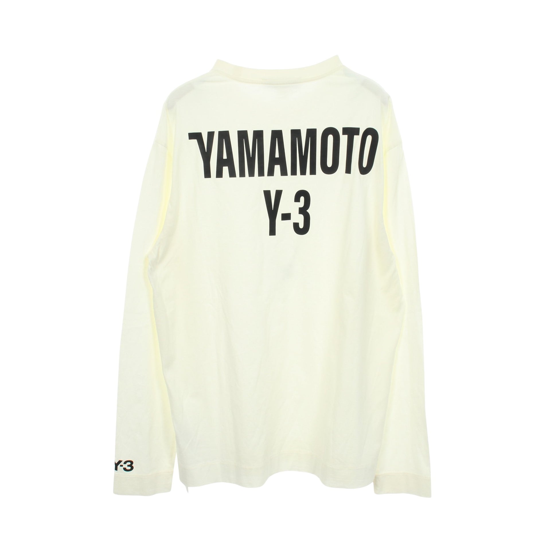U CH2 GFX LS TEE 長袖Tシャツ コットン ホワイト ワイスリー トップス Y-3