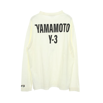 U CH2 GFX LS TEE 長袖Tシャツ コットン ホワイト ワイスリー トップス Y-3