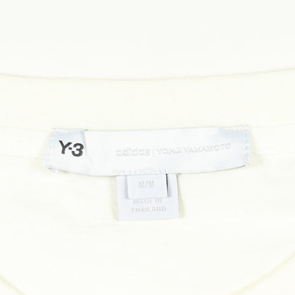 U CH2 GFX LS TEE 長袖Tシャツ コットン ホワイト ワイスリー トップス Y-3