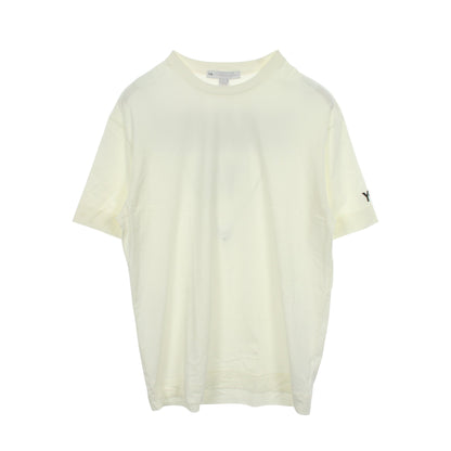 Y-3 × YOHJI YAMAMOTO プリント 半袖Tシャツ コットン アイボリー ワイスリー