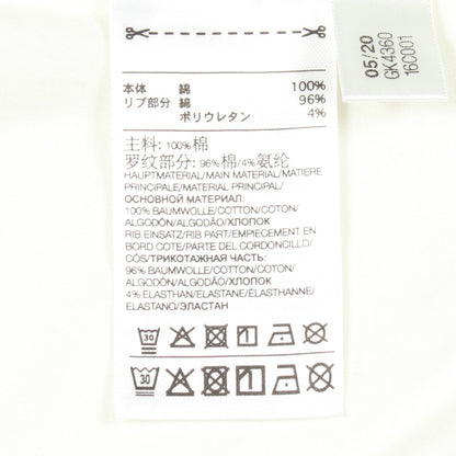 Y-3 × YOHJI YAMAMOTO プリント 半袖Tシャツ コットン アイボリー ワイスリー
