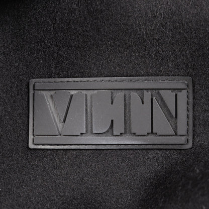 VLTNロゴ フード付き ジップアップ ジャケット ウール カシミヤ ブラック ヴァレンティノ アウター VALENTINO