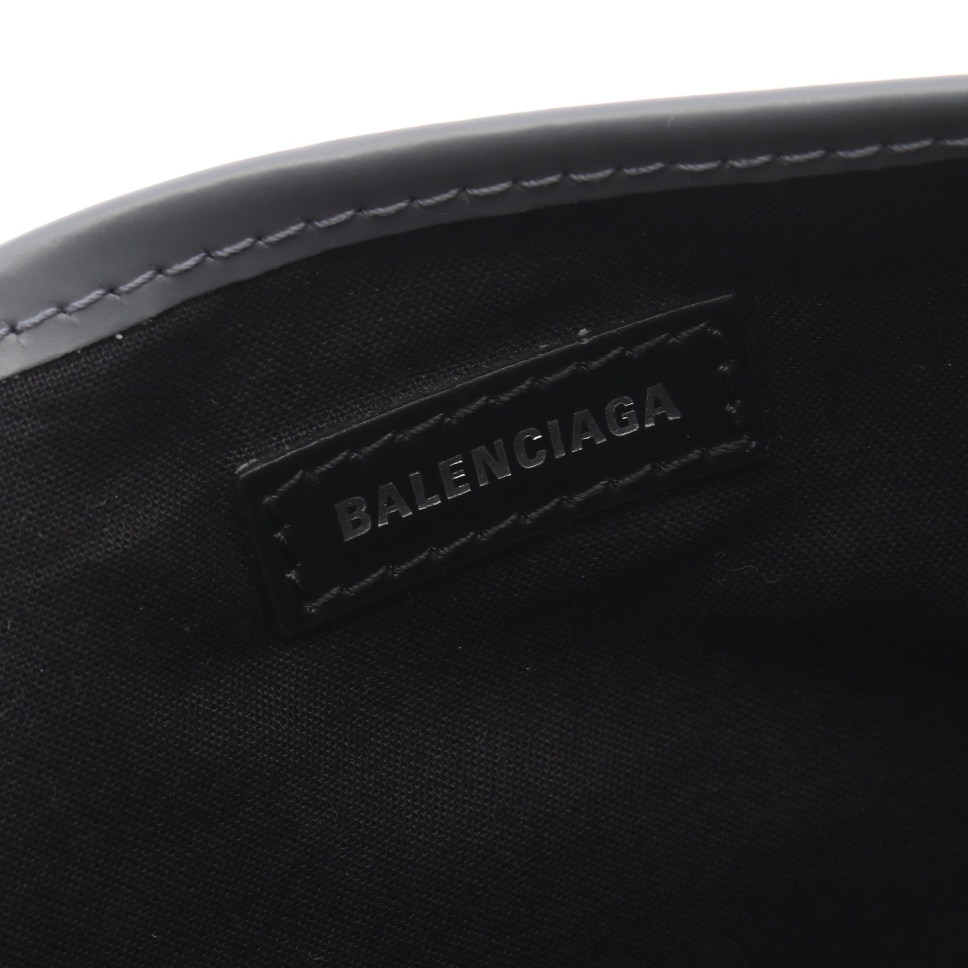 NAVY CABAS NEW M ネイビーカバ ハンドバッグ トートバッグ キャンバス レザー アイボリー グレー バレンシアガ バッグ BALENCIAGA
