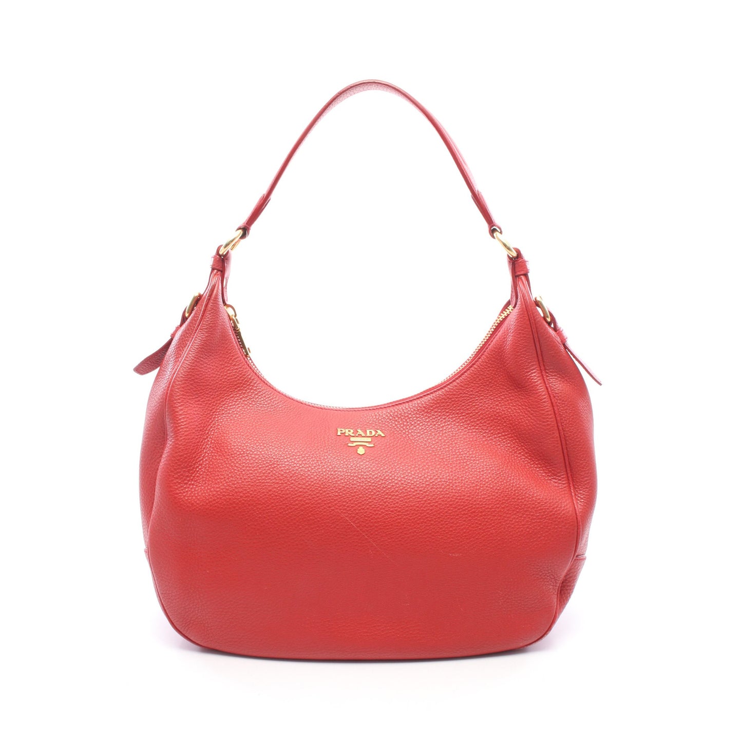VIT.DAINO ワンショルダーバッグ レザー レッド プラダ