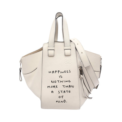 LOEWE × Joe Brainard HAMMOCK SMALL ハンモック スモール 2WAY ハンドバッグ レザー オフホワイト ロエベ