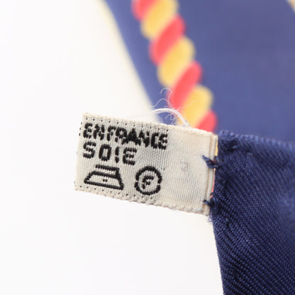 カレ90 GRANDE TENUE スカーフ シルク ネイビー マルチカラー エルメス 財布・小物 HERMES