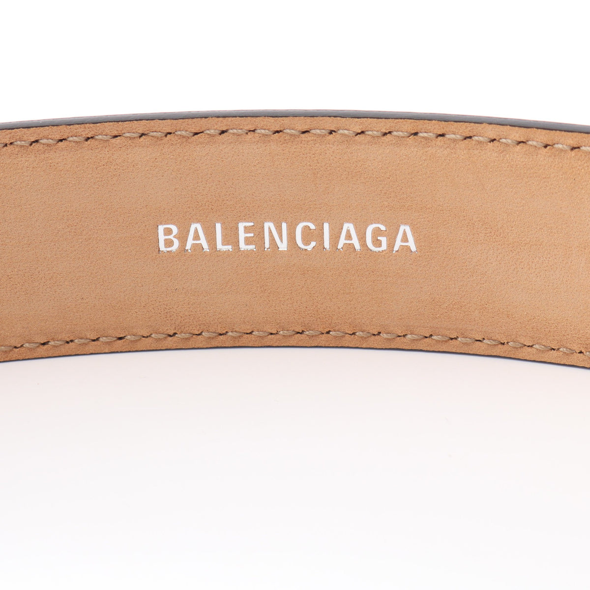 シルバー金具 ベルト レザー ブラック バレンシアガ 財布・小物 BALENCIAGA
