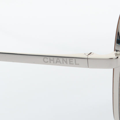グラデーションレンズ サングラス ラインストーン シルバー ベージュ シャネル 財布・小物 CHANEL