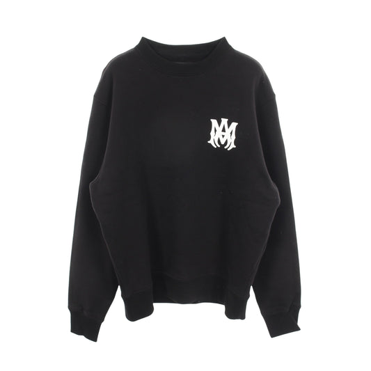 MA CORE LOGO CREW スウェットシャツ コットン ブラック アミリ トップス AMIRI
