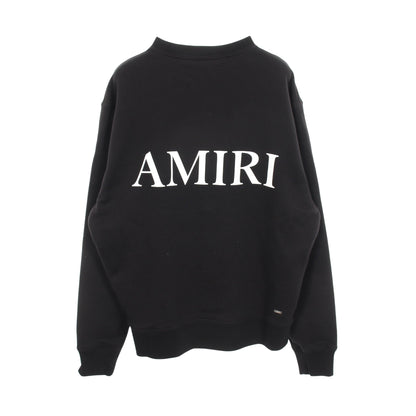 MA CORE LOGO CREW スウェットシャツ コットン ブラック アミリ トップス AMIRI