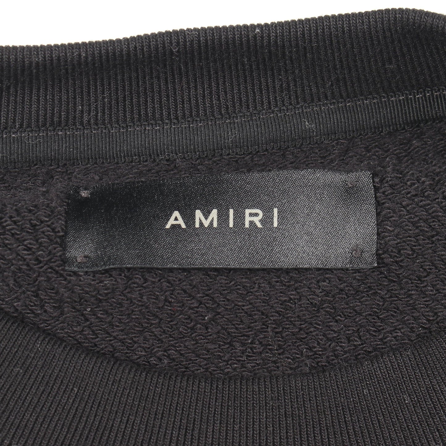 MA CORE LOGO CREW スウェットシャツ コットン ブラック アミリ トップス AMIRI
