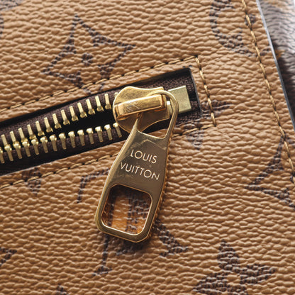 ポシェット メティス MM モノグラムリバース 2WAY ハンドバッグ PVC レザー ブラウン ブラック ルイヴィトン バッグ LOUIS VUITTON