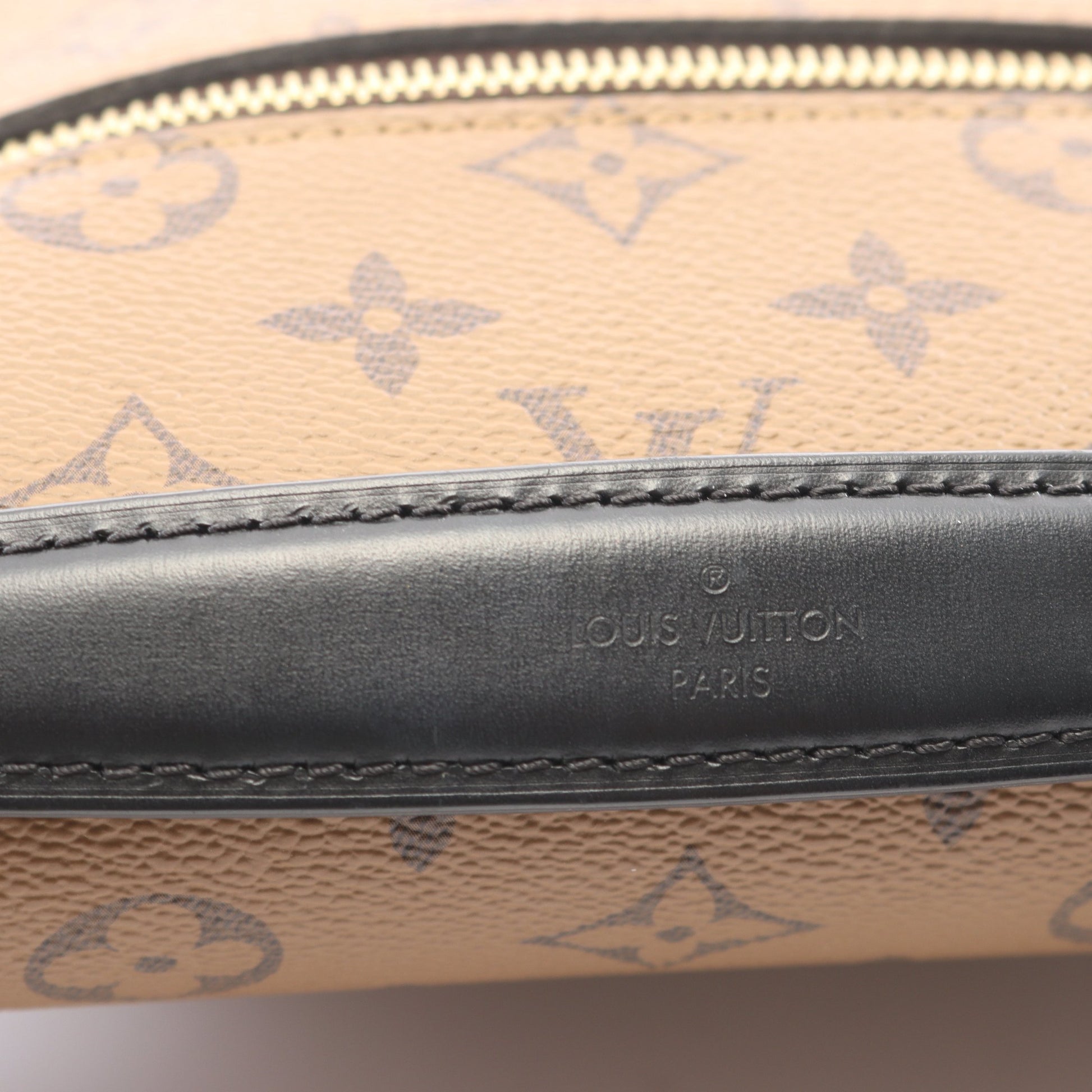 ポシェット メティス MM モノグラムリバース 2WAY ハンドバッグ PVC レザー ブラウン ブラック ルイヴィトン バッグ LOUIS VUITTON