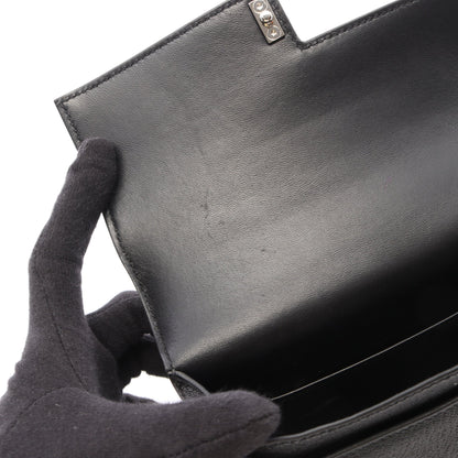 ヴェルー ミニ ショルダーバッグ シェーブルシャムキラ ブラック シルバー金具 D刻印 エルメス