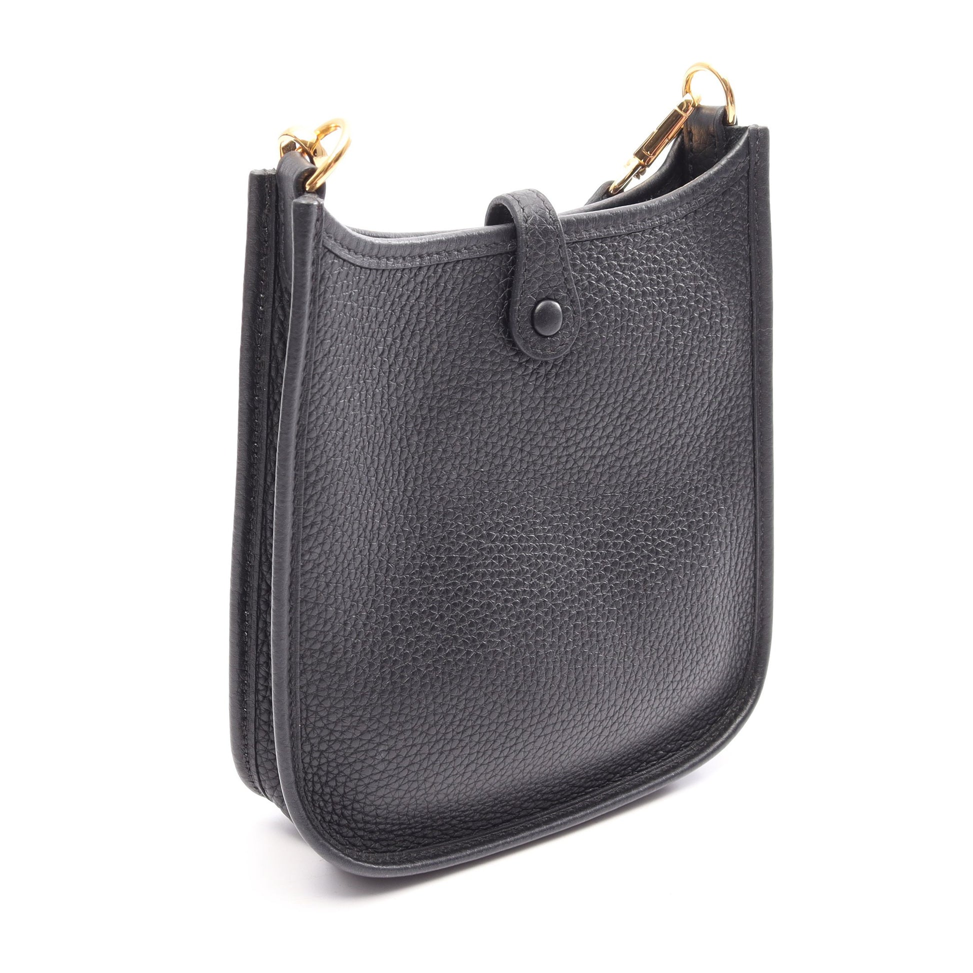 エヴリンアマゾンTPM ショルダーバッグ トリヨンクレマンス ブラック ゴールド金具 B刻印 エルメス バッグ HERMES