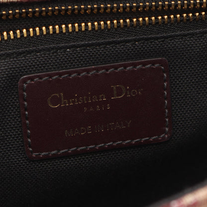 30 MONTAIGNE モンテーニュ ショルダーバッグ キャンバス レザー ボルドー クリスチャンディオール