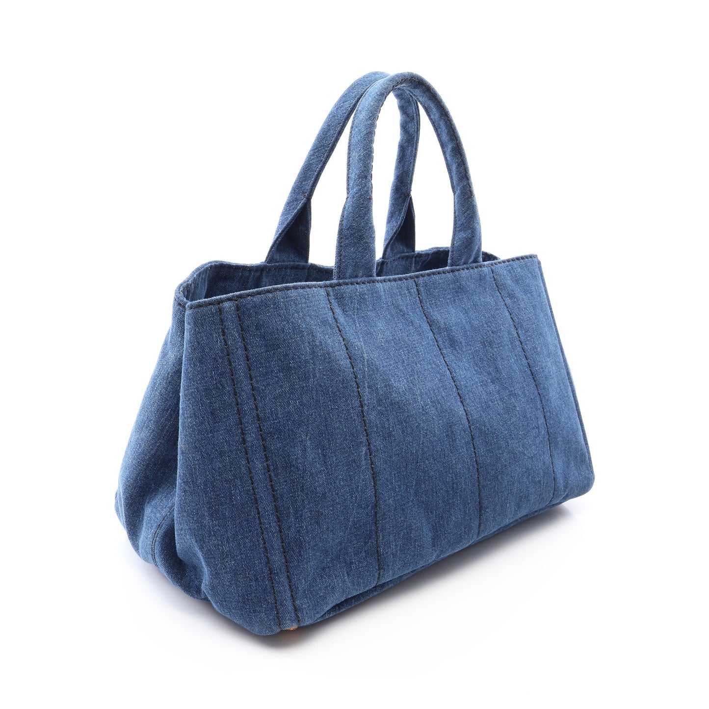 DENIM CANAPA カナパ ハンドバッグ トートバッグ デニム インディゴブルー プラダ