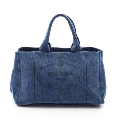 DENIM CANAPA カナパ ハンドバッグ トートバッグ デニム インディゴブルー プラダ
