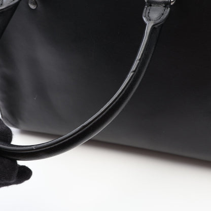 ブレイク キャリーオール フラワー 2WAY ハンドバッグ レザー ブラック コーチ バッグ COACH
