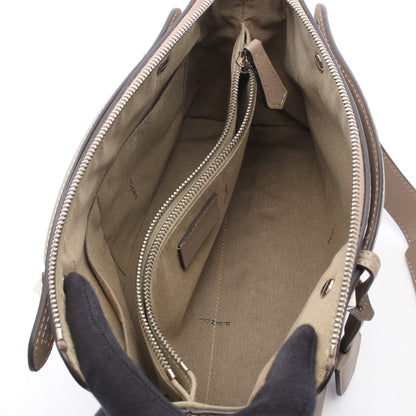BY THE WAY MEDIUM バイザウェイ ミディアム 2WAY ハンドバッグ レザー グレーベージュ フェンディ