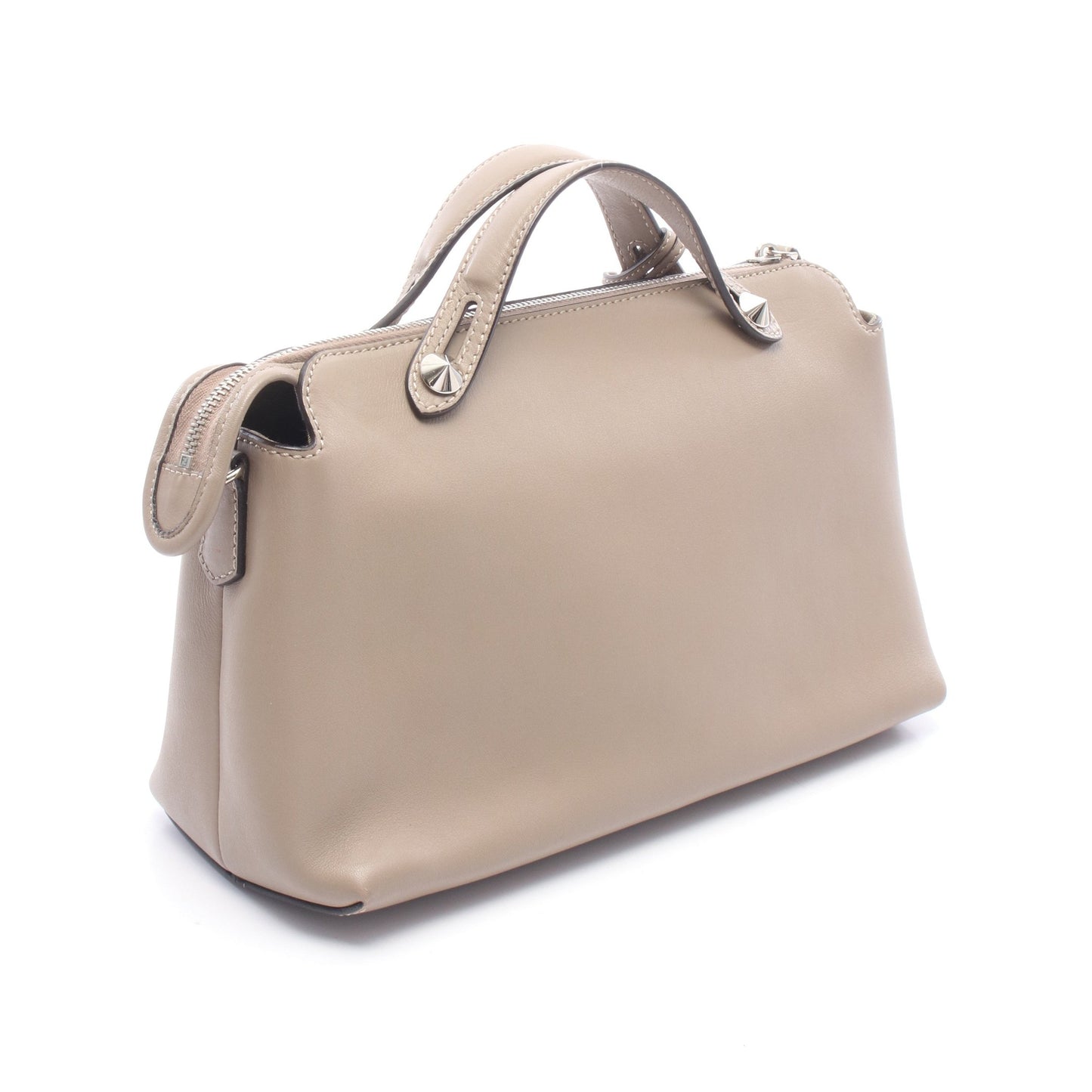 BY THE WAY MEDIUM バイザウェイ ミディアム 2WAY ハンドバッグ レザー グレーベージュ フェンディ