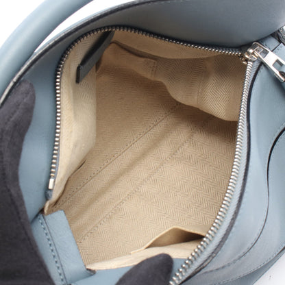 PUZZLE BAG SMALL パズルバッグ スモール 2WAY ハンドバッグ レザー ブルーグレー ロエベ