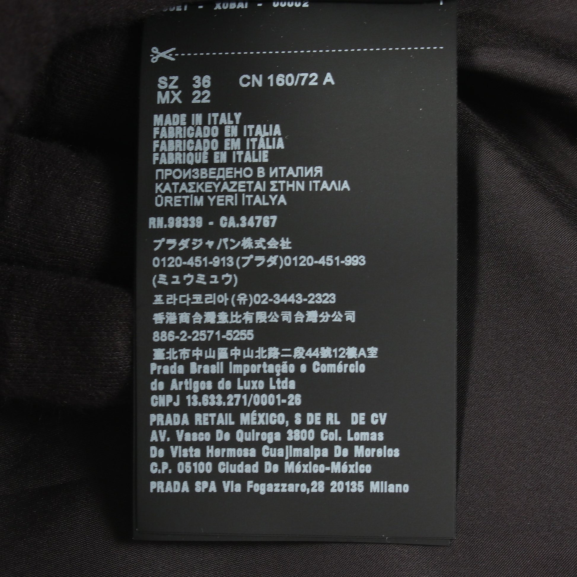ノースリーブ チェック ワンピース ウール カシミヤ ベージュ マルチカラー プラダ ワンピース PRADA