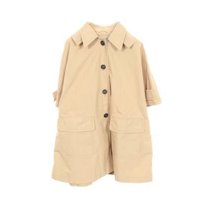 ポンチョ コットン ベージュ プラダ アウター PRADA