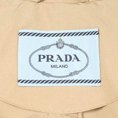 ポンチョ コットン ベージュ プラダ アウター PRADA
