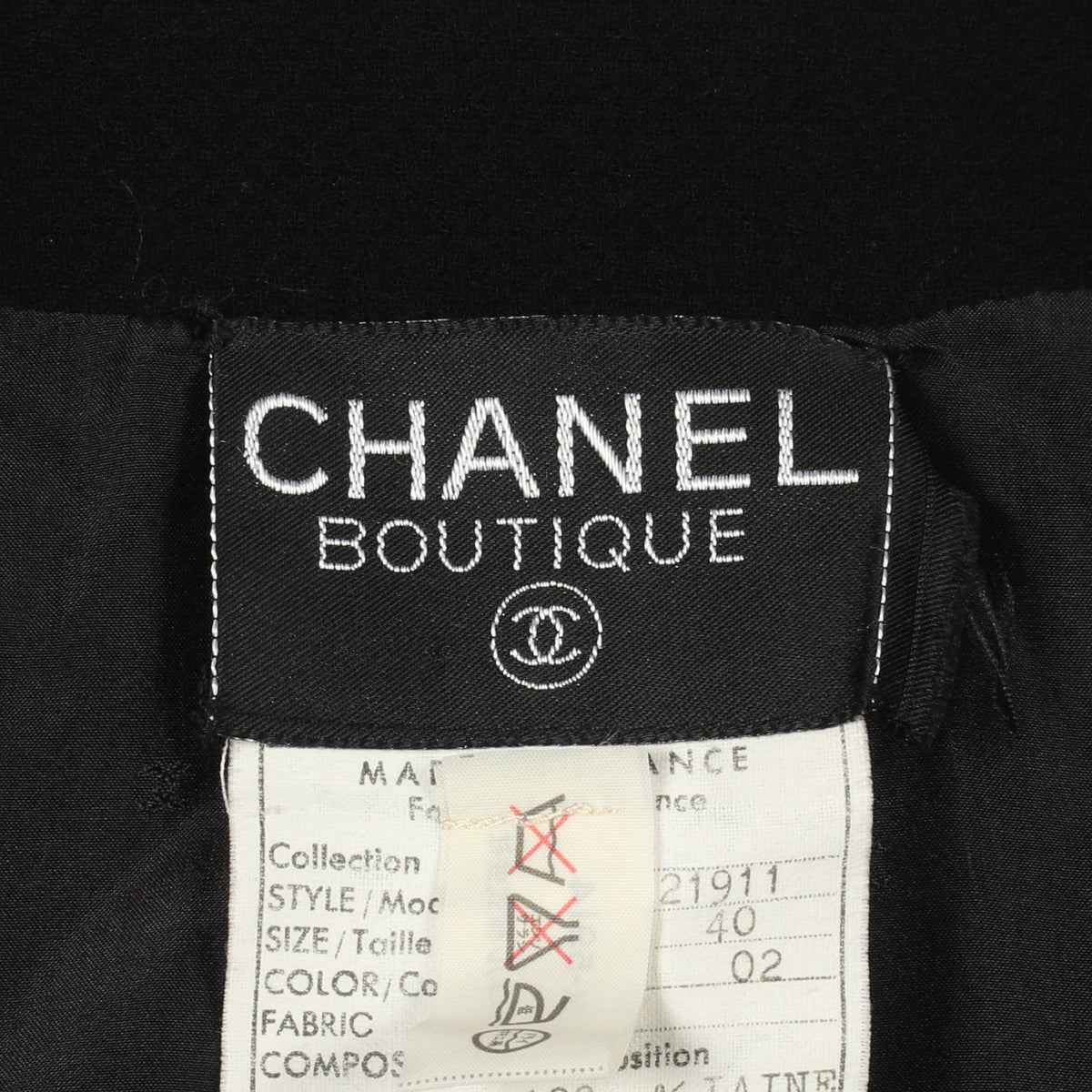 ココマークボタン ジャケット ウール ブラック シャネル アウター CHANEL